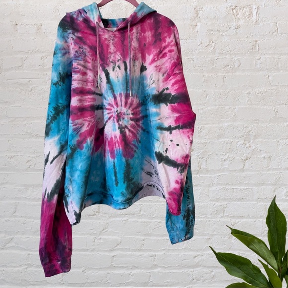 Hazel Blues Tops - Tie Dye Sweatshirt